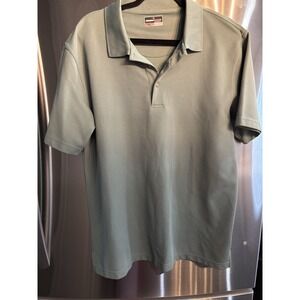 Grand Slam Polo Shirt Mens XL/XG  Green Performance Golf Casual‎ Athletic